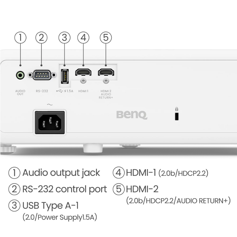 BenQ TK710 4K 3200lm Laser Casual Gaming Projector