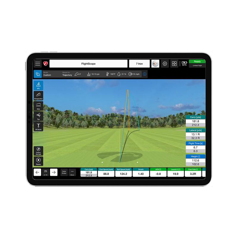 FlightScope X3C Launch Monitor and Golf Simulator